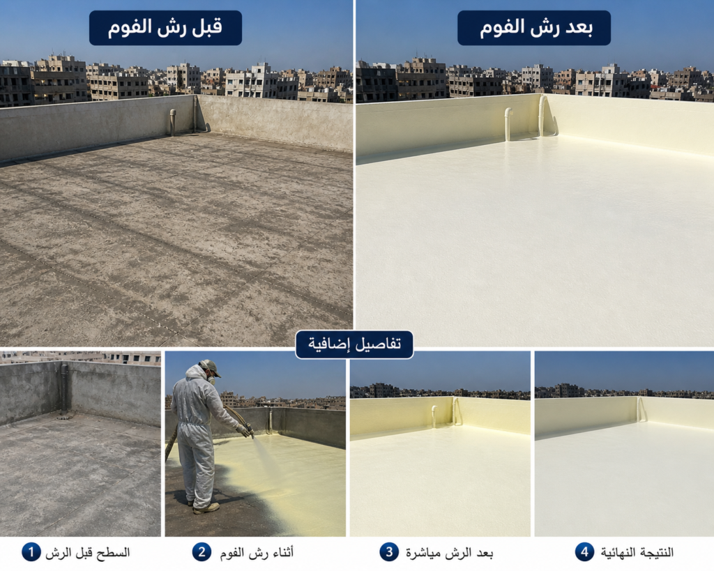عزل الفوم المائي الحراري في السعودية والرياض | شركة نسيم البناء الحديث 0536776577/0536776605 chatgpt image may 1, 2026, 11 00 47 am